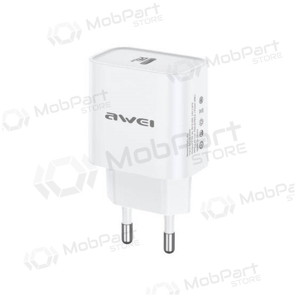Telefoonoplader Awei PD61-EU 20 W USB-C wit