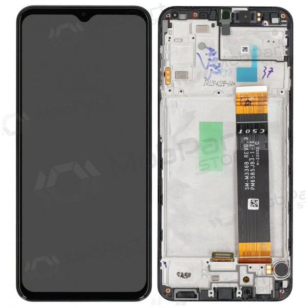 Samsung Galaxy A23 4G scherm (zwart) (met frame) (origineel)