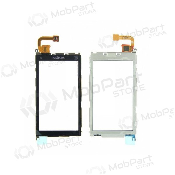 Nokia x6 aanraakgevoelig glas (met frame)