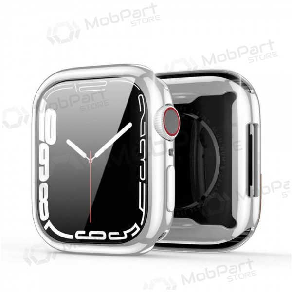 Apple Watch 49mm LCD schermbeschermer / hoesje - Dux Ducis Samo (zilver)