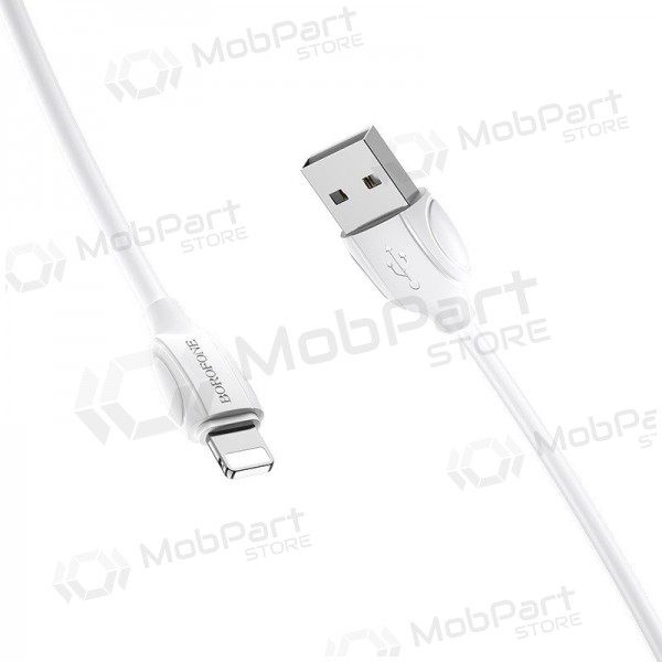 Lightning-kabel Borofone BX19 USB-A naar Lightning 1 m wit