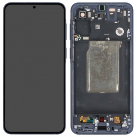 Samsung Galaxy A57 5G scherm (donkerblauw) (met frame) (Premium)