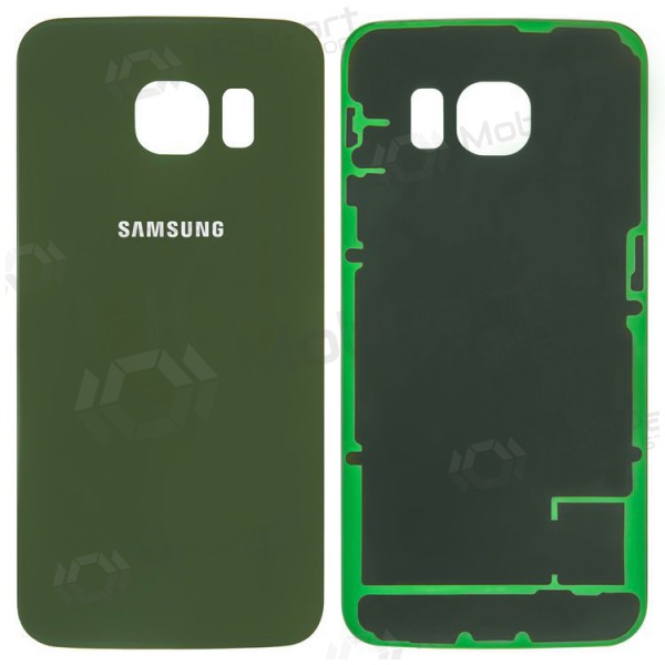 Samsung G925F Galaxy S6 Edge Achtercover Batterij (Green Emerald) (service pack) (origineel)