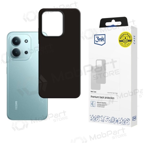 Xiaomi Redmi 15C, Poco C85 hoesje - 3MK Matt Case (zwart)