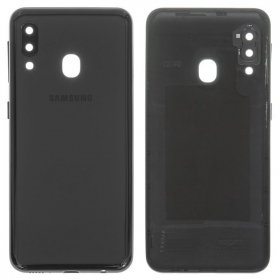 Samsung A202 Galaxy A20e 2019 achterkant batterijklep (zwart) - naudotas grade A, originalus
