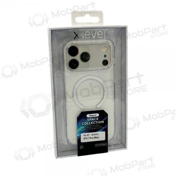 Apple iPhone 16e, 17e hoesje - X-Level Space II MagSafe (transparant)