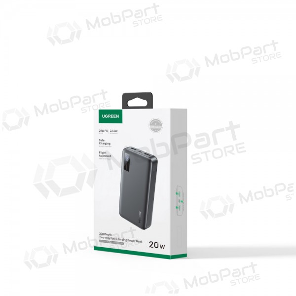 Powerbank Ugreen PB313 20W 20000mAh (25683) zwart