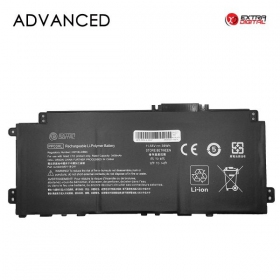 HP PP03XL, 3400mAh laptopbatterij, Geavanceerd