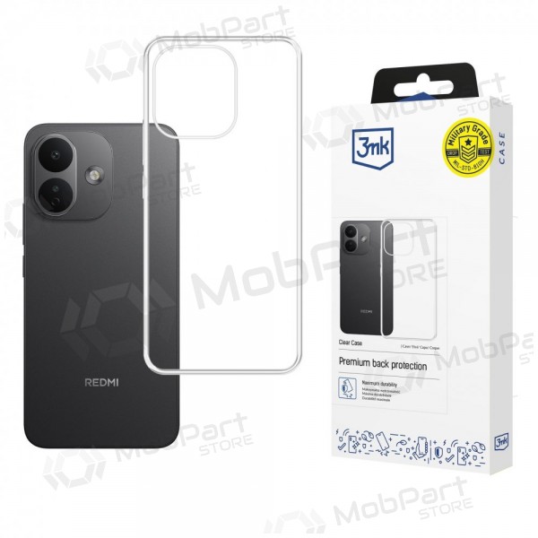 Xiaomi Redmi Note 17 Pro Max hoesje - 3MK Clear Case (transparant)