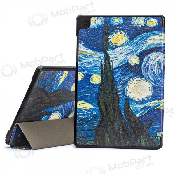Samsung Galaxy Tab A9+, Tab A11+ hoesje - Smart Leather (starry night)