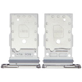 Samsung Galaxy S25, S25+ Dual SIM-kaarthouder (zilver) (origineel)