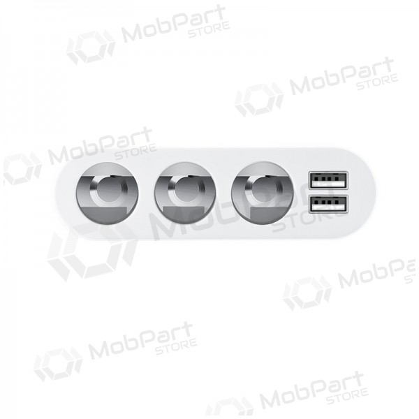 Autolader - verdeler Hoco Z13 2xUSB 3x sigarettenaansteker aansluitingen