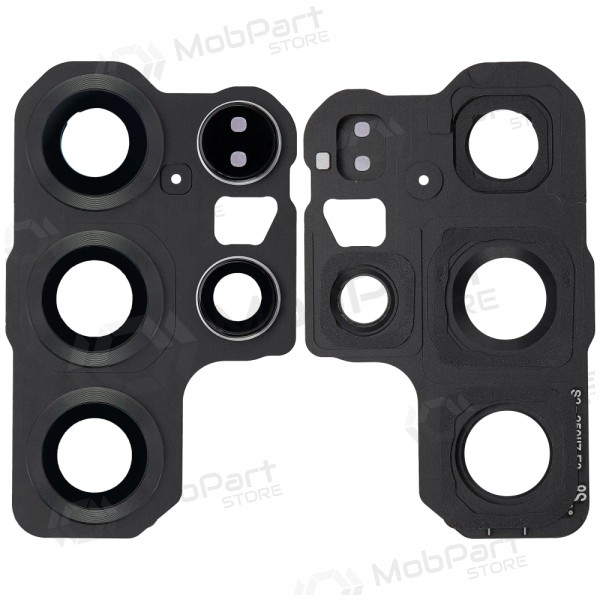 Samsung Galaxy S25 Ultra cameralens met frame (zwart)