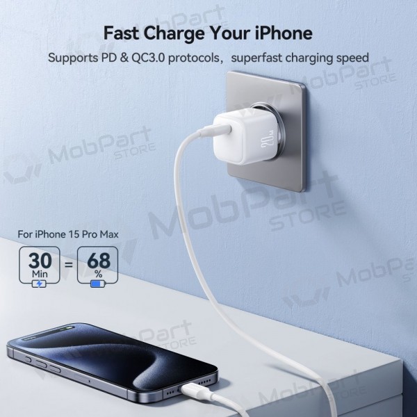 Telefoonoplader Joyroom JR-TCG08 20 W USB-C GaN zwart
