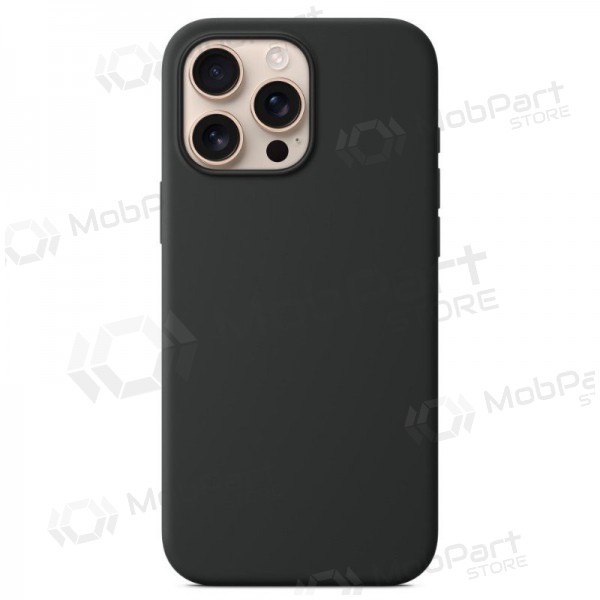 Apple iPhone 12 / 12 Pro hoesje - Mag Silicone Case (zwart)