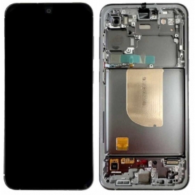 Samsung Galaxy S23 FE scherm (grafiet) (met frame) (refurbished)