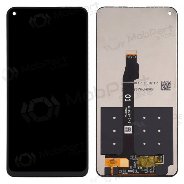 Huawei P40 Lite 5G / Nova 7 SE / Honor 30S 5G scherm (zwart) - Premium