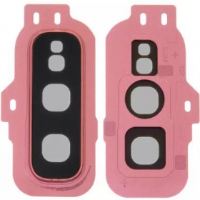 Samsung Galaxy S10e cameraglas (roze)