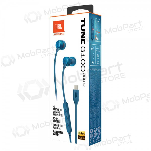 JBL Tune 310C USB-C hoofdtelefoon