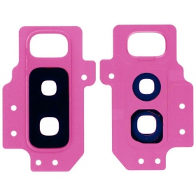 Samsung Galaxy S9+ cameraglas (rood)