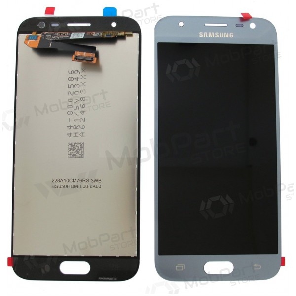 Samsung J330F Galaxy J3 (2017) scherm (zilverachtig) (service pack) (origineel)