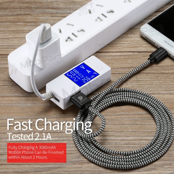 USB-kabel Dux Ducis K-ONE Type-C FastCharging 1.0m