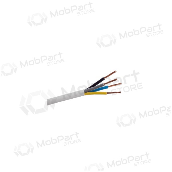 Flexibele kabel Lietkabelis OMY 4x0.75 mm² koperen 100 m rol