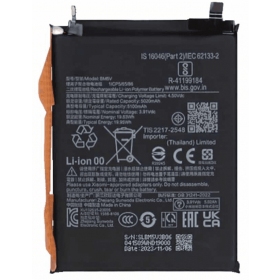 Xiaomi Redmi Note 13 Pro 5G, Poco X6 batterij, accu (BM5V) (Premium)