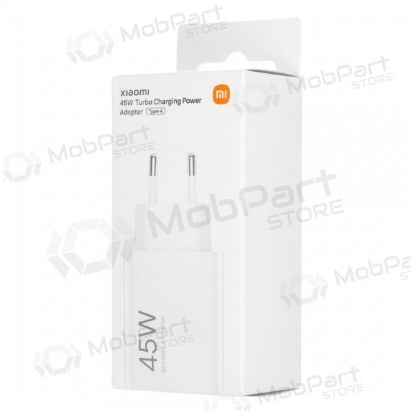 Telefoonoplader Xiaomi turbo charging power adapter BHR07SLEU 45 W USB-A PD wit.