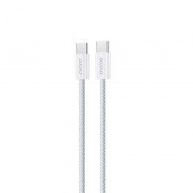 USB-C kabel Dudao L6C USB-C naar USB-C 1 m 60 W wit