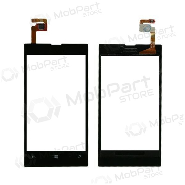 Nokia Lumia 520 / Lumia 525 / Lumia 526 touchscreen (zwart) (zonder kader)