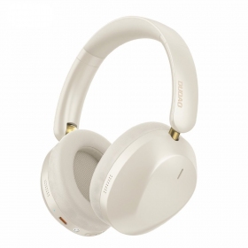 Draadloze hoofdtelefoon met microfoon Dudao X22Max Bluetooth USB-C wit