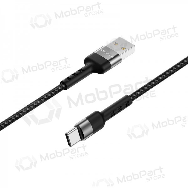 USB kabel Borofone BX34 Type-C 1.0m (zwart)
