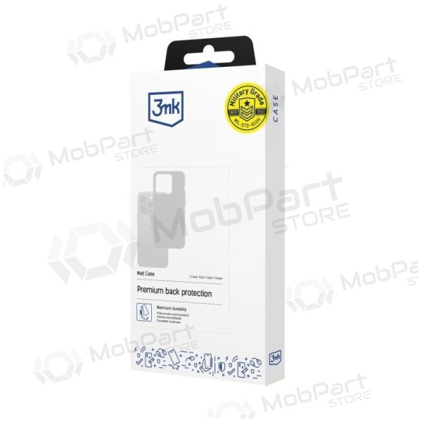 Xiaomi Redmi 15C, Poco C85 hoesje - 3MK Matt Case (zwart)