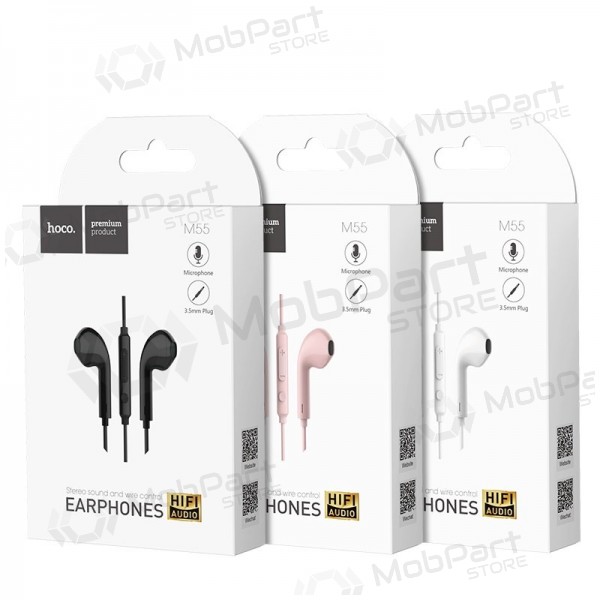 Handsfree HOCO M55 3,5mm (roze)