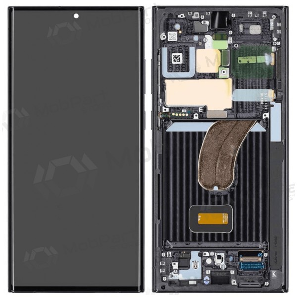 Samsung Galaxy S23 Ultra scherm (zwart) (met frame) (OLED)