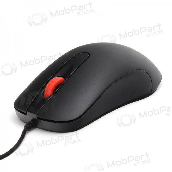 Muis OMEGA OM-520 bedraad (zwart)