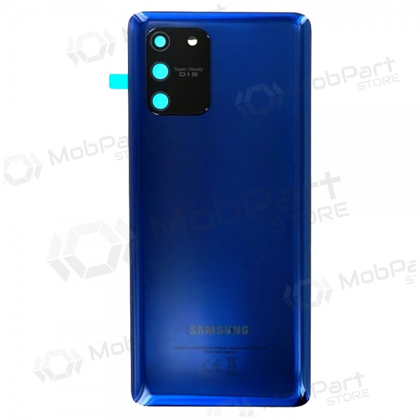 Samsung G770 Galaxy S10 Lite achterkant blauw (Prism Blue) (service pack) (origineel)