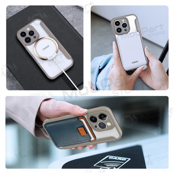 Apple iPhone 14 Pro hoesje - Dux Ducis Skin X Pro (bruin)