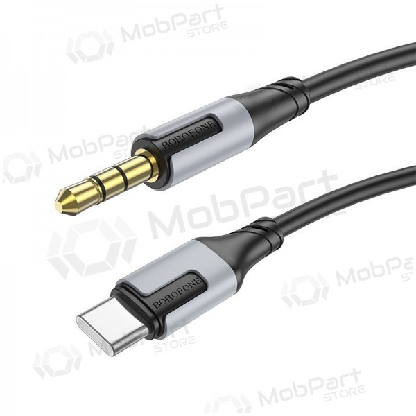 Audio kabel Borofone BL19 USB-C to 3,5mm zwart