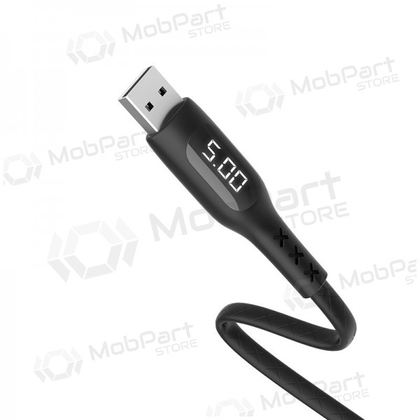 USB kabel HOCO S6 lightning 1.2m zwart