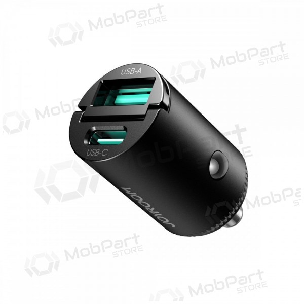 Autolader Joyroom JR-CCN18 65 W USB-C + USB-A zwart