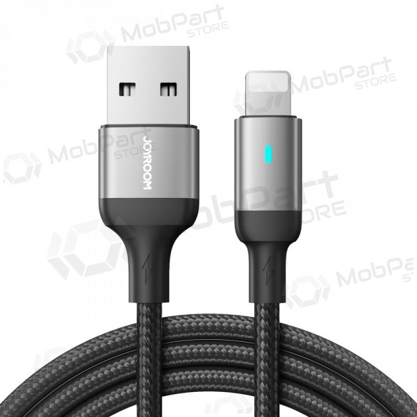 USB kabel Joyroom S-UL012A10 USB to Lightning 2.4A 1.2m zwart