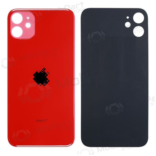 Apple iPhone 11 achterkant (rood) (met grotere camera-uitsparing)