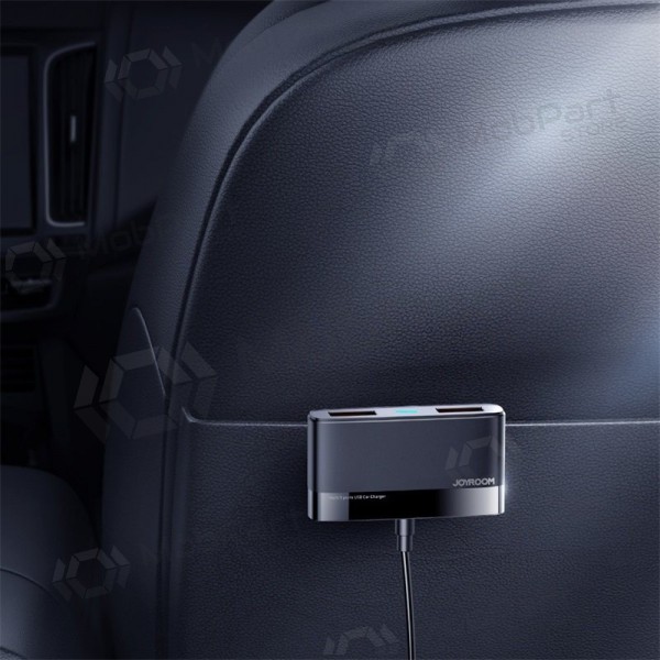Lader automobilinis Joyroom JR-CL03 5xUSB 6.2A (zwart)