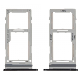 Samsung N985 Galaxy Note 20 Ultra SIM-kaarthouder (zwart) (service pack) (origineel)