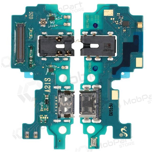 Samsung A217 Galaxy A21s 2020 oplaadpoort en microfoon aansluiting (service pack) (origineel)