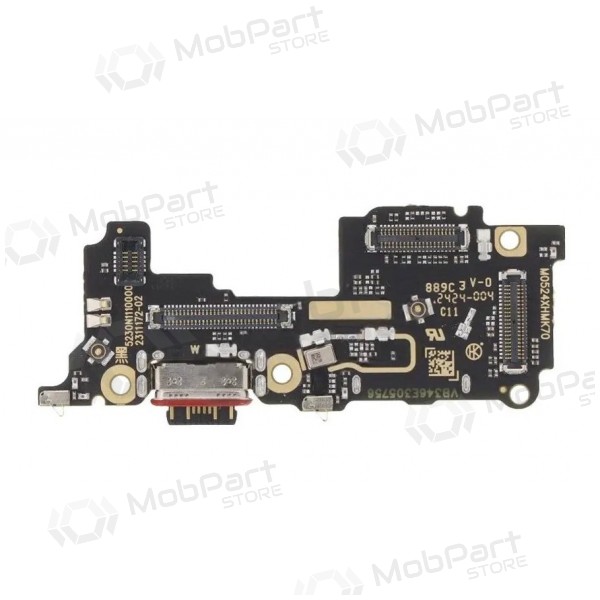 Xiaomi Poco F6 Pro laadconnector en microfoon flexkabel (service pack) (origineel)