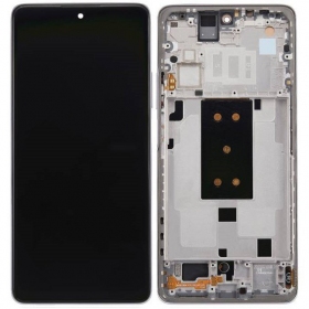 Xiaomi 11T Pro 5G scherm (wit) (met frame) (origineel)