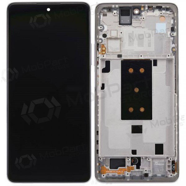 Xiaomi 11T 5G / 11T Pro 5G scherm (wit) (met frame) (origineel)